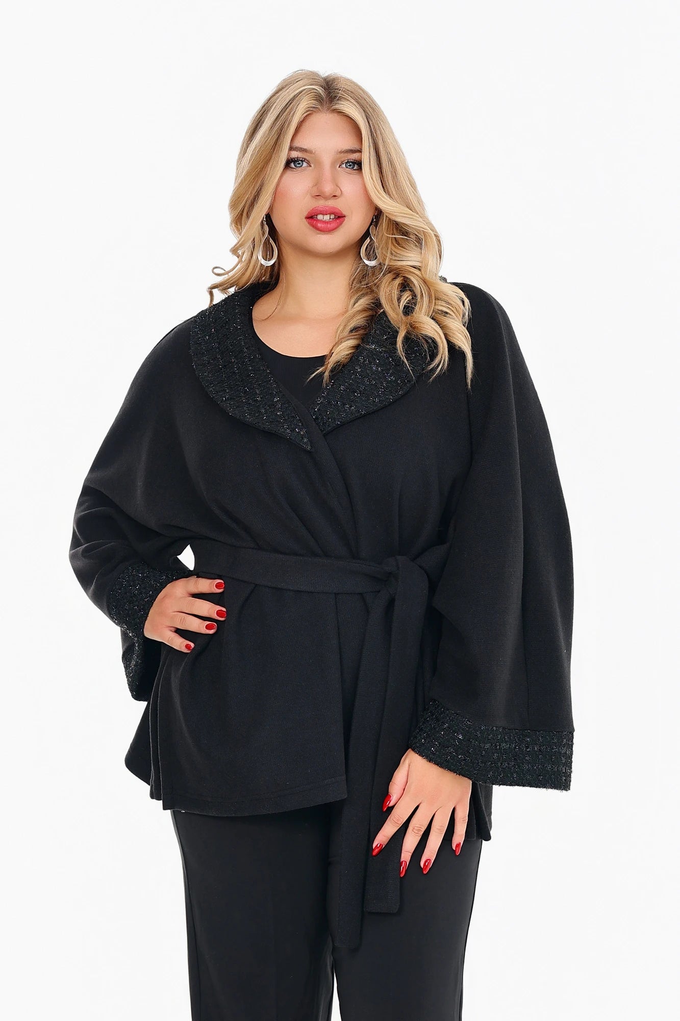 ELIZA átmeneti kötött kabát